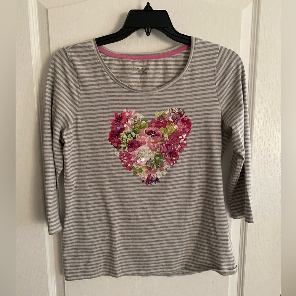 Charter Club Heart Tee